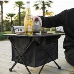  aluminium roll стол легкий складной low стол уличный кемпинг мелкие вещи сумка есть перевозка простой место хранения сумка есть M размер 