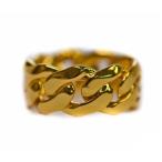 Yahoo! Yahoo!ショッピング(ヤフー ショッピング)【SALE/セール】ゴールデンギルト デザインバイティーエスエス GOLDEN GILT DESIGN BY TSS CUBAN LINK RING GOLD/ゴールド 指輪 リング