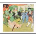 -ロートレック アートポスター-バレーを踊るマルセル・ランデ(24cm×30cm) -おしゃれインテリアに-
