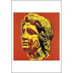 -ウォーホル アートポスター-Alexander the Great, c.1982 (yellow face)(331×480mm) -おしゃれインテリアに-