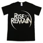 ロックTシャツ ライズ・トゥ・リメイン Rise To Remain Distressed Logo (Black) - T-Shirt  Mサイズ
