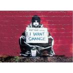 バンクシー ポストカード Banksy I want change