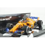 ミニチャンプス 1/43 マクラーレン ルノー MCL33 No.55 2018 F1 アブダビGP C.サインツJr. 完成品ミニカー 537186455