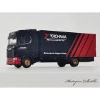 ゲインコーププロダクツ 1/64 スカニア S 730 YOKOHAMA 右ハンドル仕様 ブラック/レッド 完成品ミニカー KS-017-122 7月予約
