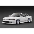 イグニッションモデル 1/18 ニッサン VERTEX S13 シルビア ホワイト 完成品ミニカー IG3585
