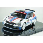 イクソモデル 1/43 シュコダ ファビア R5 No.32 2018 WRC2 モンテカルロラリー ウイナー 完成品ミニカー RAM664