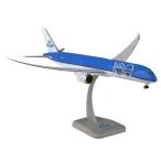 ホーガンウィングス 1/200 ボーイング 787-10 KLMオランダ航空 「100th」 WIFIアンテナ ランディングギア・スタンド付 完成品モデル 11380GR