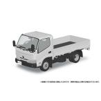 アオシマ 1/32 楽プラ スナップキット No.23-WE 日野 デュトロ 平ボデー(ホワイト) スケールモデル 4905083067222