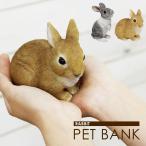 貯金箱 バンク 置物 小物 インテリア雑貨 アニマル かわいい PET BANK RABBIT 貯金箱 ペットバンク（ウサギ）