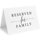  семья специальный предварительный заказ сиденье карта стол автограф 10 листов комплект именная табличка карта RESERVED for FAMILY складной стол автограф свадьба свадьба party 