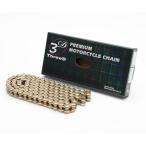 江沼チヱン EK CHAIN ThreeD スリード 525ZN ゴールド 112L MLJ