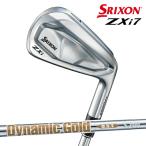 【メーカーカスタム】スリクソン ZXi7 アイアン 5本組(6-9、PW) アイアンセット ダイナミックゴールド DST (NEWデザイン) スチールシャフト【24】