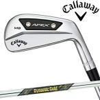 キャロウェイゴルフ メンズ APEX MB 24 アイアン 6本組(5-9、PW) ダイナミックゴールド MID 115 スチールシャフト Callaway golf【23】