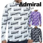 [ специальная цена ] Admiral Golf осень-зима модель мужской motion Logo LTmok шея рубашка с длинным рукавом ADMA363 Admiral GOLF[23]