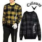 [ специальная цена ] Callaway одежда осень-зима модель мужской проверка ja карта волосы Lee вязаный C23218106 Callaway свитер [23]