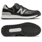 ニューバランスゴルフ ユニセックス 574 V4 スパイクレス BOA 靴幅 2E ゴルフシューズ UG574BK4【25】