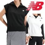 ニューバランスゴルフ 2024年春夏モデル レディース ハーフジップ スリーブレス セーター 012-4173502 NEW BALANCE GOLF【24】