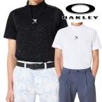 オークリー 2026年春夏モデル メンズ SKULL SPOTTED JACQUARD MOCK モックネック 半袖シャツSkull Spotted Jacquard Mock FOA409088【26SS】