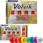 【あす楽】Volvik 2022 NEW VIVID ボルビック ユニセックス VIVID ゴルフボール 1ダース【22】ボルビック　ゴルフボール