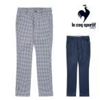 ルコック 2023年秋冬モデル メンズ 防風千鳥柄 ロングパンツ QGMWJD09【23】