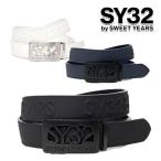 SY32 2026 год весна лето модель мужской SYG EMBOSS LOGO BEL ремень газораспределения SYG EMBOSS LOGO BELT SYG-26S9-16[26SS]