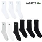  Lacoste 2026 год осень-зима модель унисекс 3P Socks (Crew) носки 3 пар комплект RA9246-10[26FW]