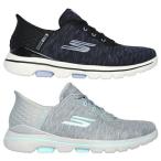 【SALE】スケッチャーズ レディース GO GOLF WALK 5 SLI シューレース スパイクレス ゴルフシューズ 123085【24】