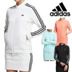 [ специальная цена ] Adidas Golf весна лето модель женский s Lee полоса s длинный рукав полный Zip жакет NMJ62 adidas golf [23]