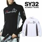 【SALE】SY32 2022年秋冬モデル レディース カルビコハートロゴモックネック 長袖シャツ SYG-22A02W エスワイ32　【22】