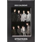 Stray Kids ストレイキッズ グッズ 大判 壁掛け カレンダー 2024年 (令和6年) + カレンダー ステッカーセット