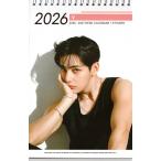 BTS Vtete товары настольный календарь ( фотоальбом календарь ) 2026~2027 год (2 годовой объем ) + стикер наклейка [12 позиций комплект ]