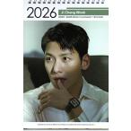 チチャンウク グッズ 卓上 カレンダー (写真集 カレンダー) 2025~2026年(2年分) + ステッカーシール [12点セット]