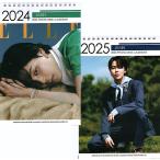 BTS ジミン 卓上 カレンダー (写真集 カレンダー) 2024~2025年 (2年分) + ステッカーシール [12点セット] K-POP