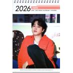 BTS ジミン 卓上 カレンダー (写真集 カレンダー) 2024~2025年 (2年分) + ステッカーシール [12点セット] K-POP