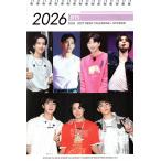 BTS グッズ 卓上 カレンダー (写真集 カレンダー) 2026~2027年(2年分) + ステッカーシール 12点セット K-POP
