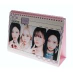 aespa エスパ グッズ 卓上 カレンダー (写真集 カレンダー) 2025~2026年 (2年分) + ステッカーセット K-POP