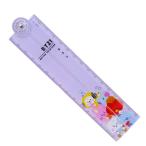 BT21 折りたたみ 30cm 定規 ものさし 分度器付き