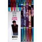 ショッピングbts dvd BTS ジョングク グッズ ボールペン 5本セット + ステッカー K-POP