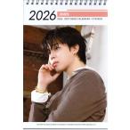 BTS ジミン 卓上 カレンダー (写真集 カレンダー) 2026~2027年 (2年分) + ステッカーシール 12点セット