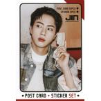 BTS JIN ジン グッズ ポストカード セット ( ポストカード 12枚 + ステッカー 3枚 ) 15点set