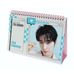 チャウヌ グッズ 卓上 カレンダー (写真集) 2026~2027年 (2年分) + ステッカーセット K-POP