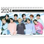 TREASURE トレジャー グッズ 卓上 カレンダー (写真集 カレンダー) 2024~2025年(2年分) + ステッカーシール [12点セット]