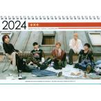 TXT K-POP グッズ 卓上 カレンダー (写真集 カレンダー) 2024~2025年 (2年分) + ステッカーシール [12点セット]