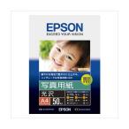 （まとめ） エプソン EPSON純正プリンタ用紙 写真用紙（光沢） KA450PSKR 50枚入 〔×2セット〕