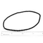 【メール便送料無料】【訳あり/メール便送料無料】ブラックトルマリンネックレス・ライス型/50cm[t09sa] NEK-50W