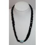 Yahoo! Yahoo!ショッピング(ヤフー ショッピング)ラリマー レース ネックレス 金具 クロムメッキ larimar pectolite ラリマール ペクトライト ソーダ珪灰石 ジュエリー アクセサリー 1点もの 現品撮影 YWN-70