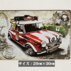 ★送料無料★ブリキ看板20×30cm レトロアメリカンガレージ看板 インテリア・アンティーク雑貨★新品★MINI COOPER ミニクーパー