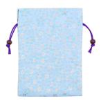 .. печать . пакет [ синий ] мешочек золотой . сделано в Японии таблица на данный момент фирма вставка нет сумка 