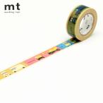 マスキングテープ カモ井加工紙 mt for kids 乗り物テープ 15mm×7m MT01KID012 送料140円〜 別途送料
