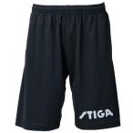 STIGAハーフパンツJP　ブラック　卓球　STIGA　スティガ